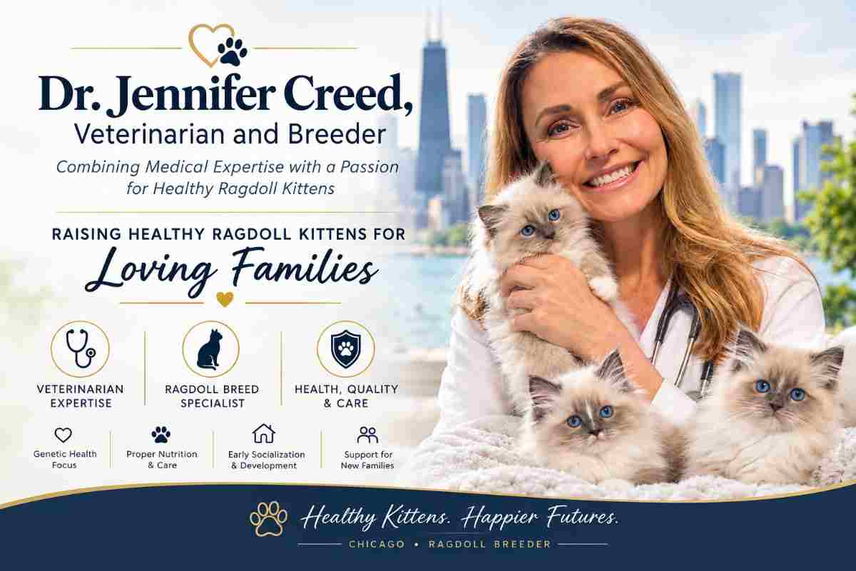 Chicago Vet Merges Medical Knowledge and Love of Breeding to Produce Healthier Ragdoll Kittens